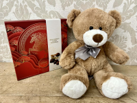 Belgian Chocolates and Teddy Bear - Chocolates and Teddy Bear